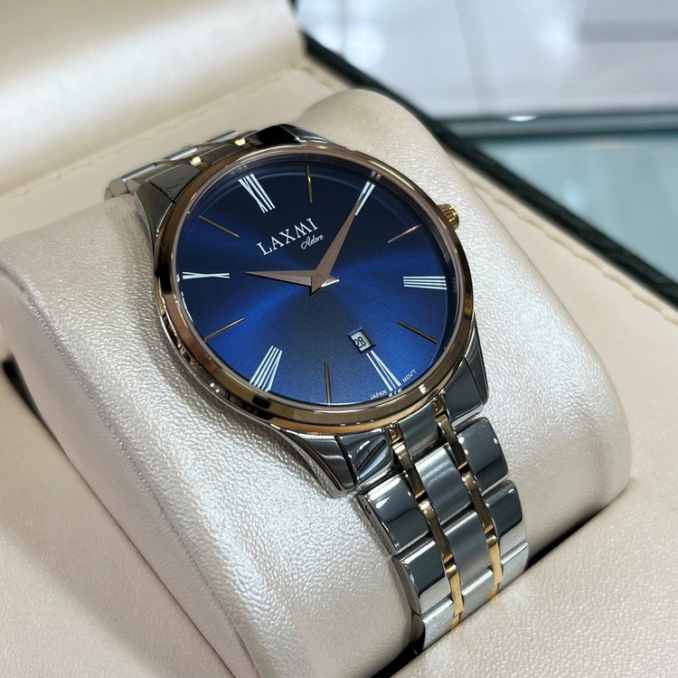 ست ساعت مچی عقربه ای زنانه و مردانه لاکسمی مدل 8529G-3 -8529L-3