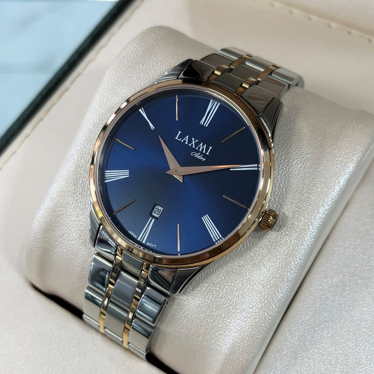 ست ساعت مچی عقربه ای زنانه و مردانه لاکسمی مدل 8529G-3 -8529L-3