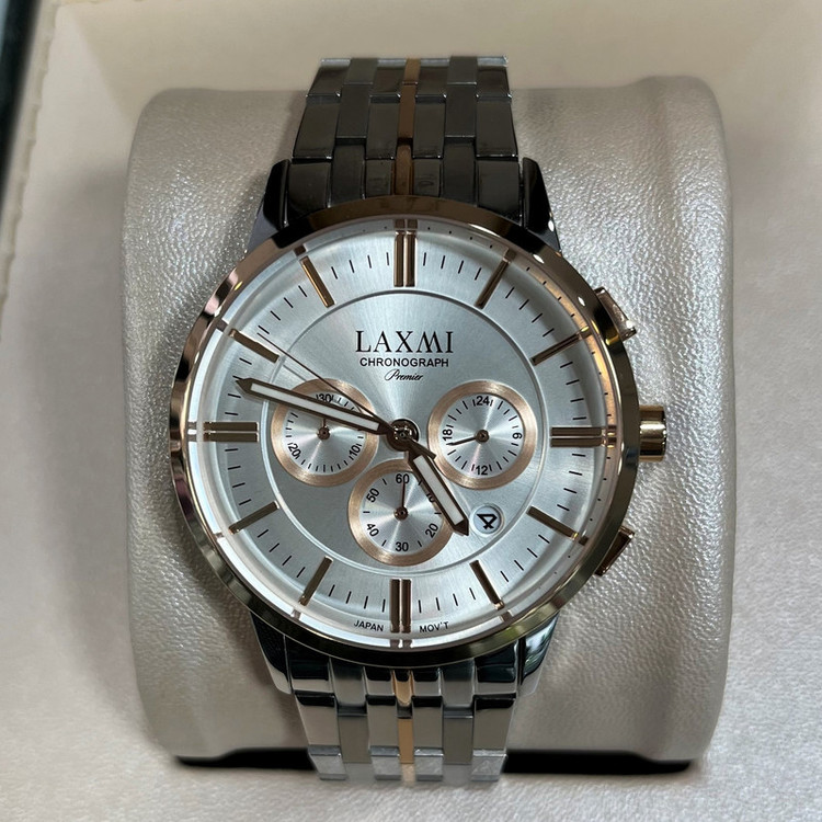 ست ساعت مچی عقربه ای زنانه و مردانه لاکسمی مدل 8547G - 8547L