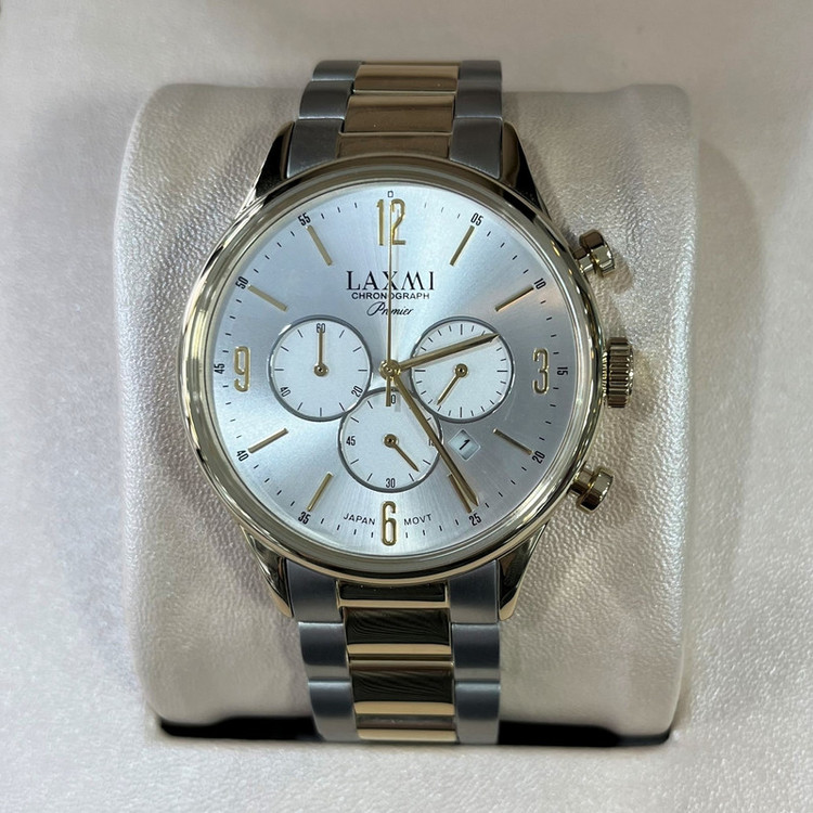 ست ساعت مچی عقربه ای زنانه و مردانه لاکسمی مدل 8120G