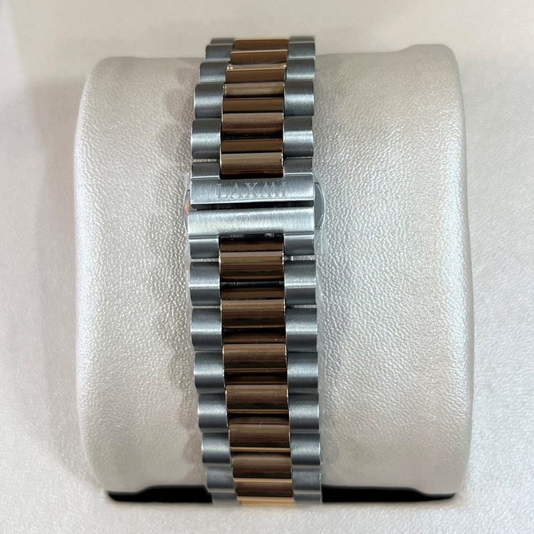 ست ساعت مچی عقربه ای زنانه و مردانه لاکسمی مدل 8506G-E