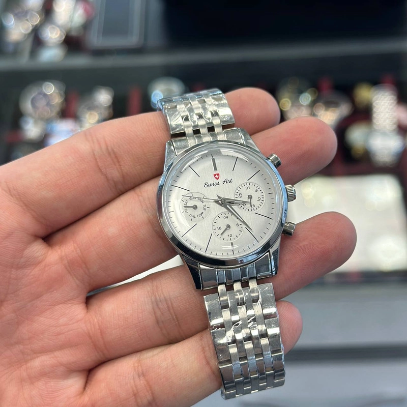 ست ساعت مچی عقربه ای زنانه و مردانه سوئیس آرت مدل 920016-301 920015