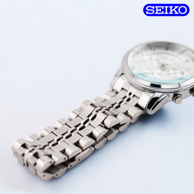 ساعت مچی عقربهای مردانه کوارتز سیکو مدل سه موتور فعال کد PH1046G-C3