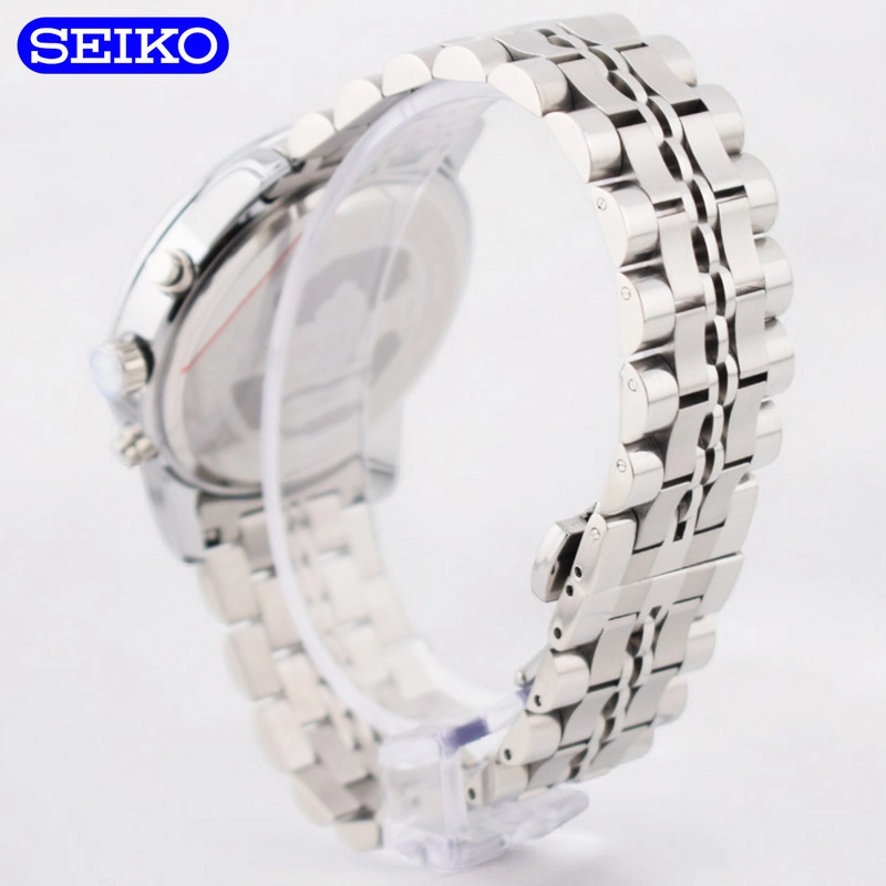 ساعت مچی عقربهای مردانه کوارتز سیکو مدل سه موتور فعال کد PH1046G-C1