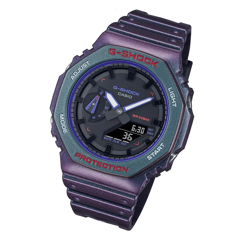 ساعت مچی عقربهای مردانه کوارتز کاسیو مدل GA-2100AH-6ADR