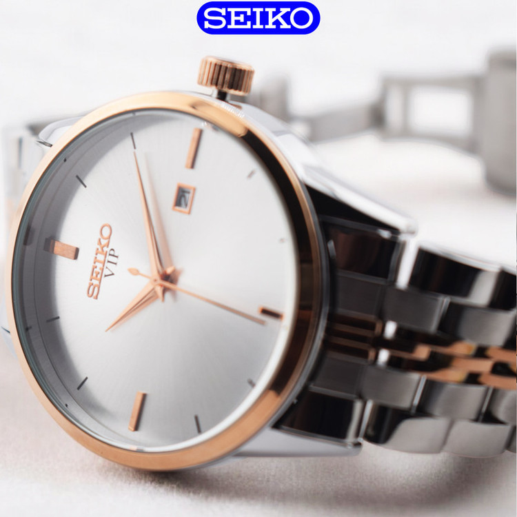 ساعت مچی عقربهای کوارتز مردانه سیکو مدل VIP-9772