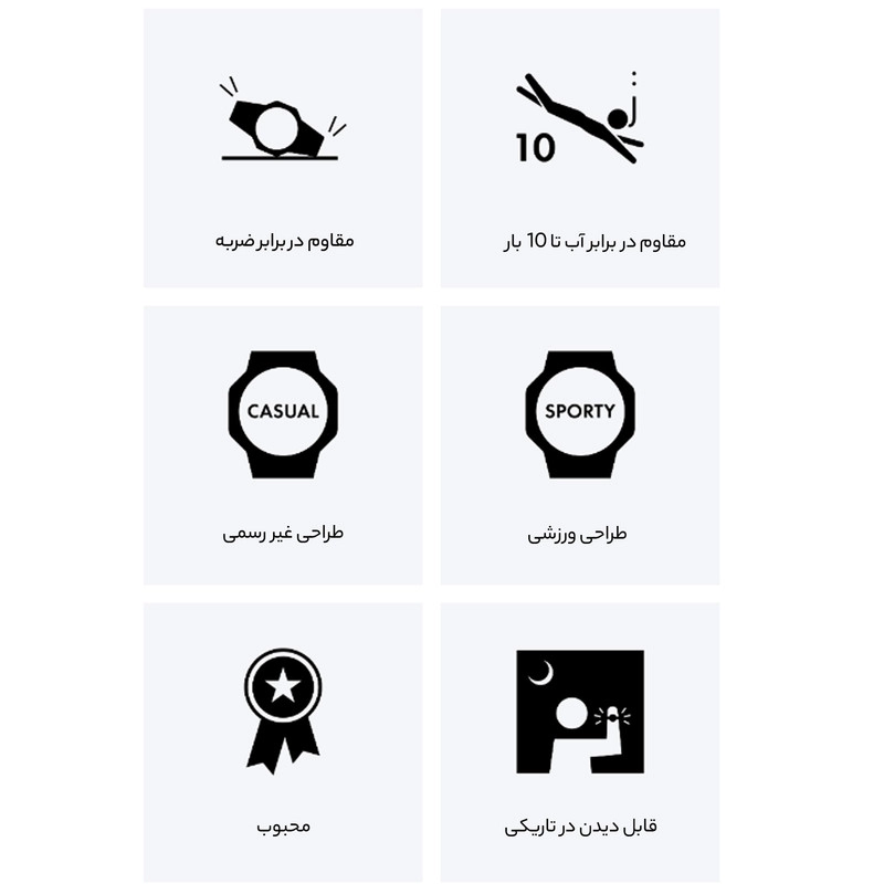 ساعت مچی عقربه ای زنانه کاسیو مدل BA-110XCP-4ADR