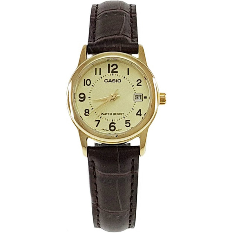 ساعت مچی عقربه ای زنانه کاسیو مدل LTP-V002GL-9B