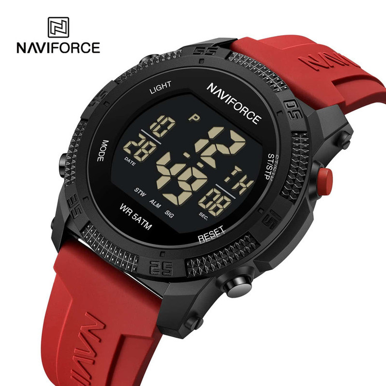 ساعت مچی دیجیتال نیوی فورس مدل NF7104BBR