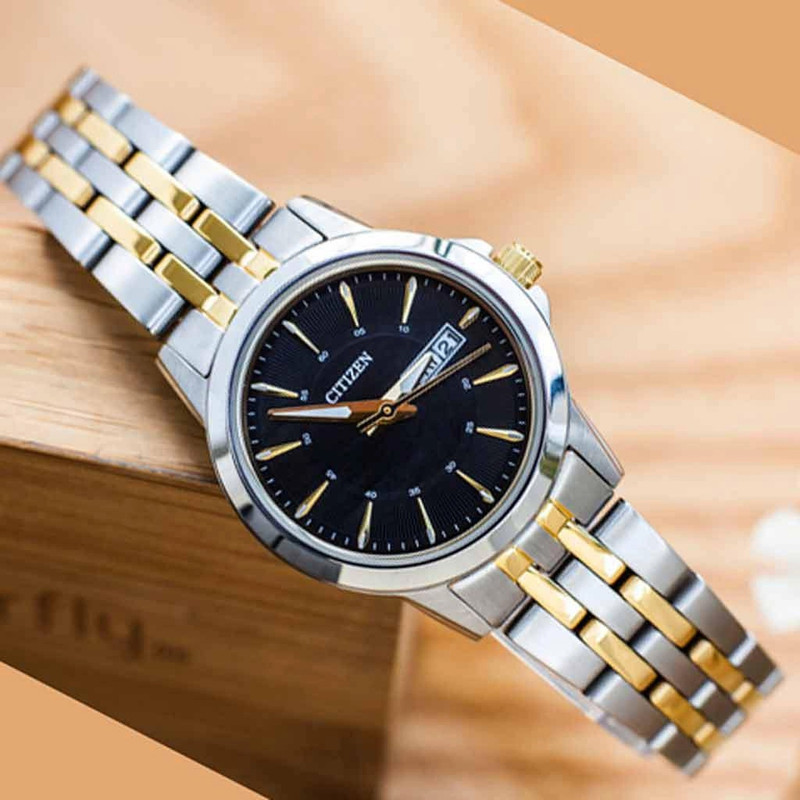 ساعت مچی عقربه ای زنانه سیتی زن مدل EQ0608-55