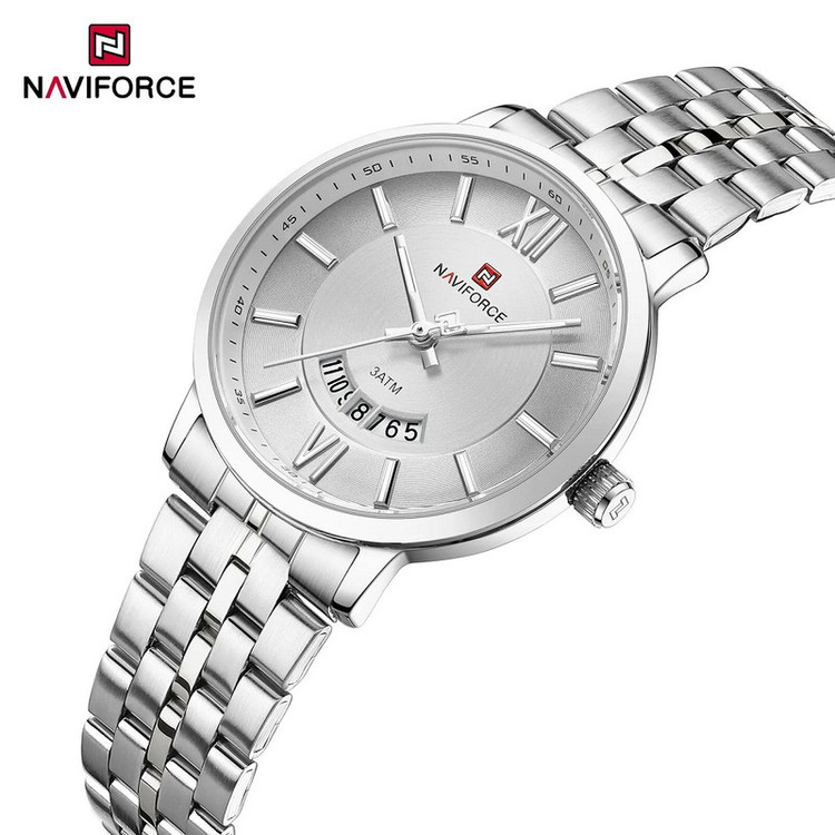 ست ساعت مچی عقربهای زنانه و مردانه نیوی فورس مدل NF9238SWS