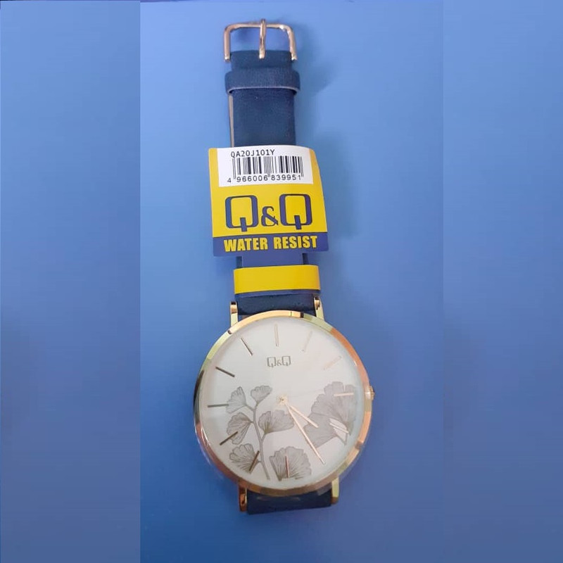 ساعت مچی عقربه ای زنانه کیو اند کیو مدل qa20j101y