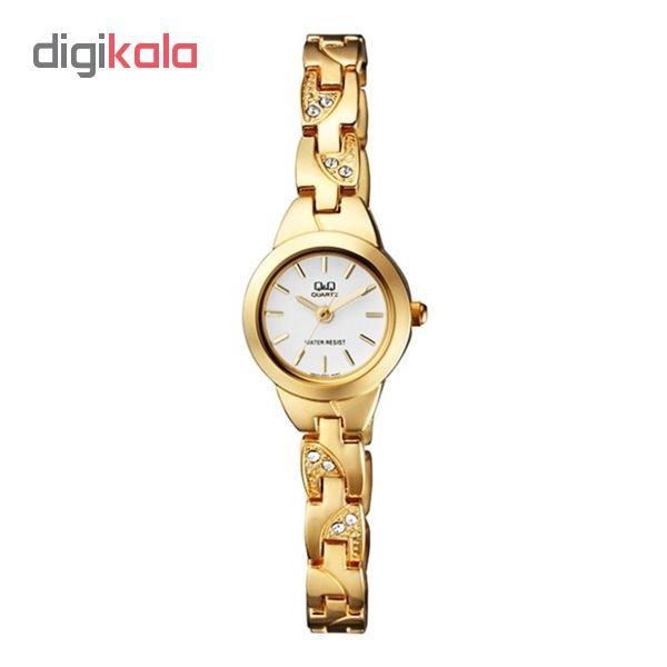 ساعت مچی عقربه ای زنانه کیو اند کیو مدل F627J001Y