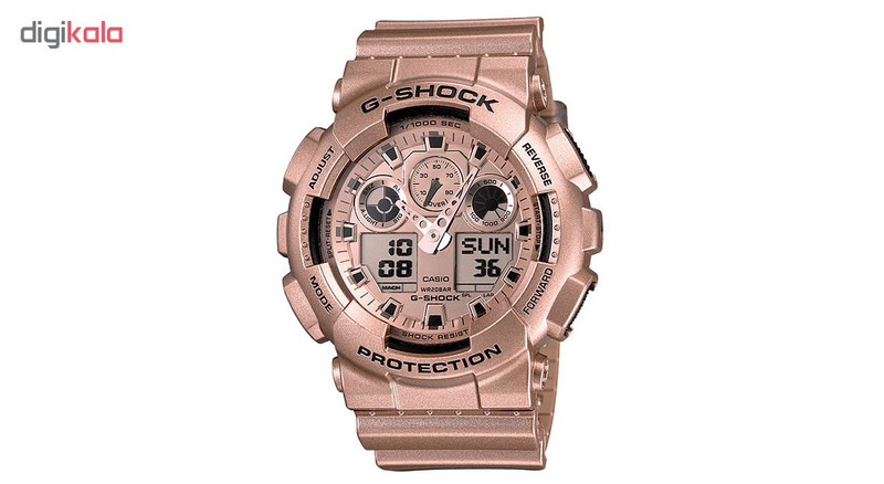 ساعت مچی عقربه ای مردانه کاسیو جی شاک مدل GA-100GD-9ADR