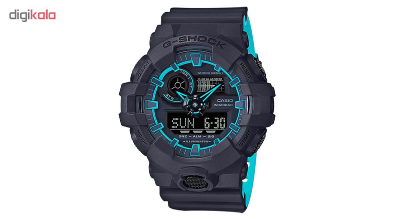 ساعت مچی عقربه ای مردانه کاسیو جی شاک مدل GA-700SE-1A2DR
