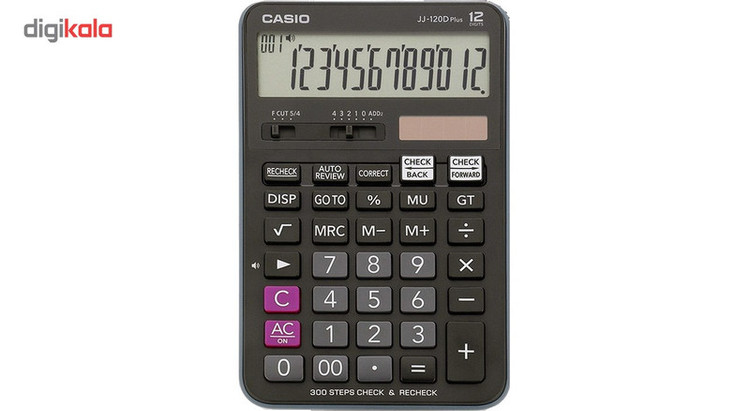 ماشین حساب کاسیو مدل JJ-120D Plus