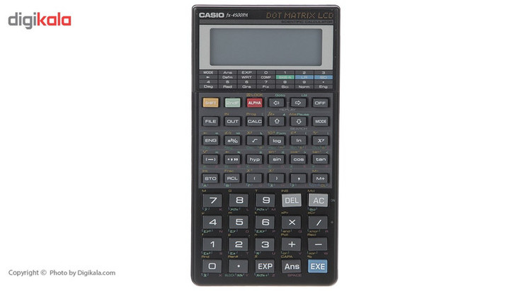 ماشین حساب کاسیو مدل Fx-4500PA به همراه راهنمای فارسی