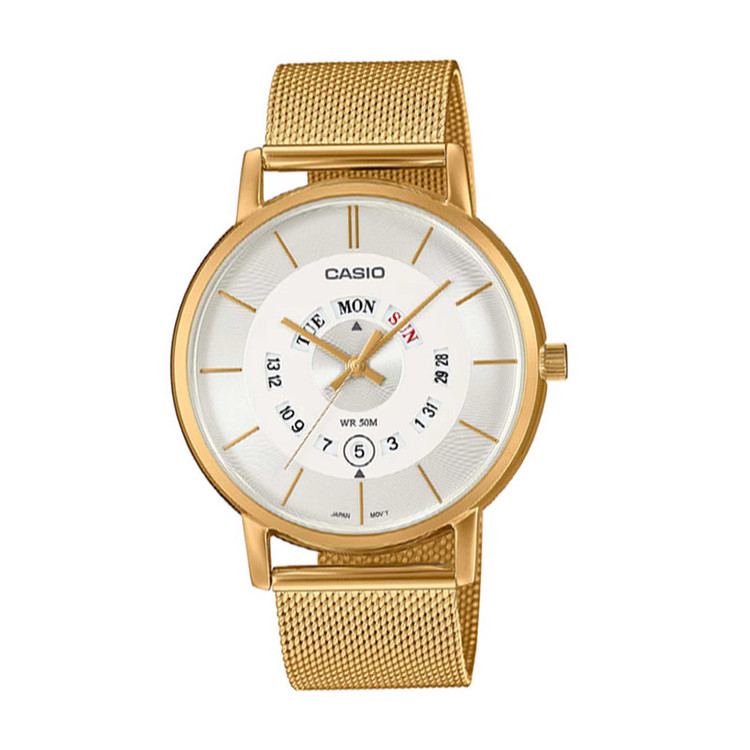 ساعت مچی عقربهای مردانه کاسیو مدل MTP-B135MG-7AVDF