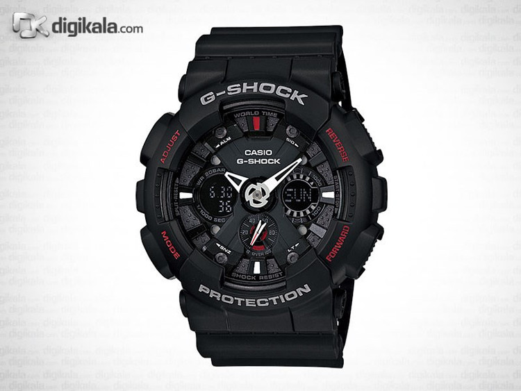 ساعت مچی عقربهای کوارتز مردانه کاسیو مدل GA-120-1ADR