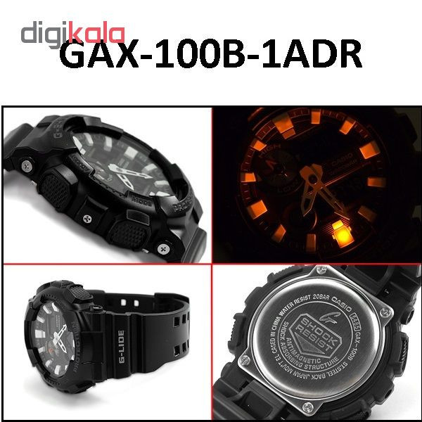 ساعت مچی عقربهای کوارتز مردانه کاسیو مدل GAX-100B-1ADR