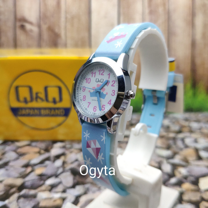 ساعت مچی عقربه ای دخترانه کیو اند کیو مدل qc29j314y