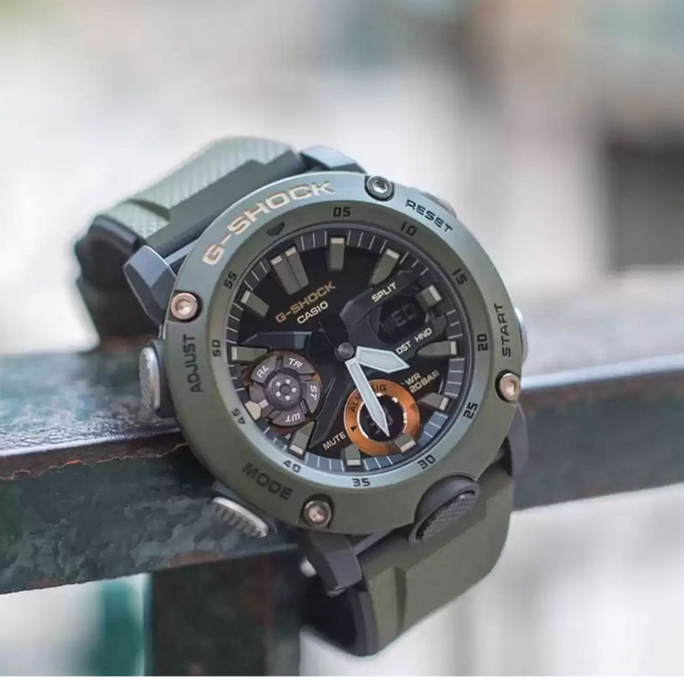 ساعت مچی عقربهای مردانه کاسیو مدل ga-2000-3a