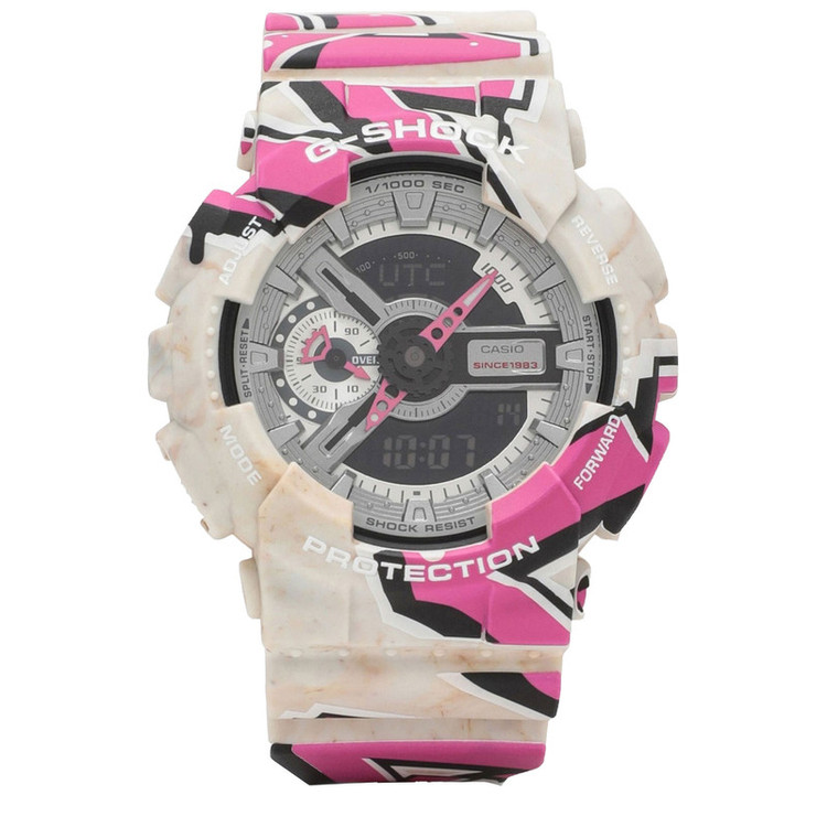 ساعت مچی عقربهای مردانه کاسیو مدل GA-110SS-1ADR