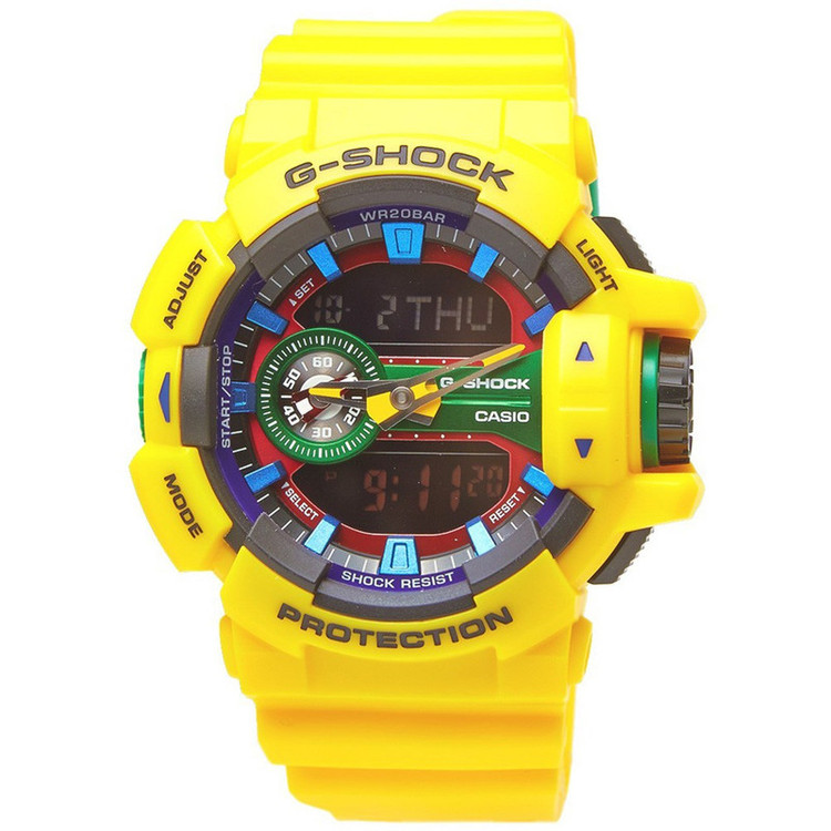 ساعت مچی عقربهای کوارتز مردانه کاسیو مدل G-Shock GA-400-9ADR