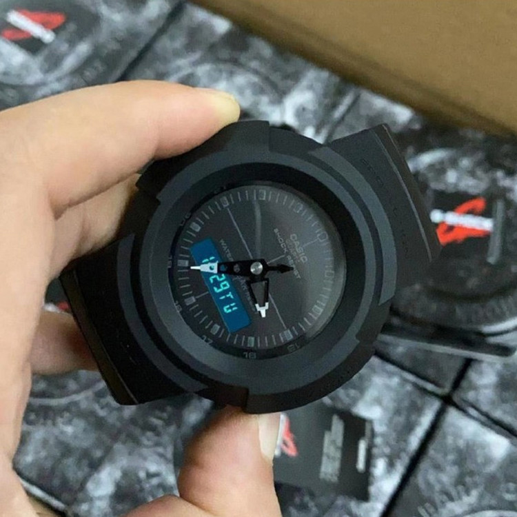 ساعت مچی عقربهای مردانه کاسیو مدل AW-500BB-1E