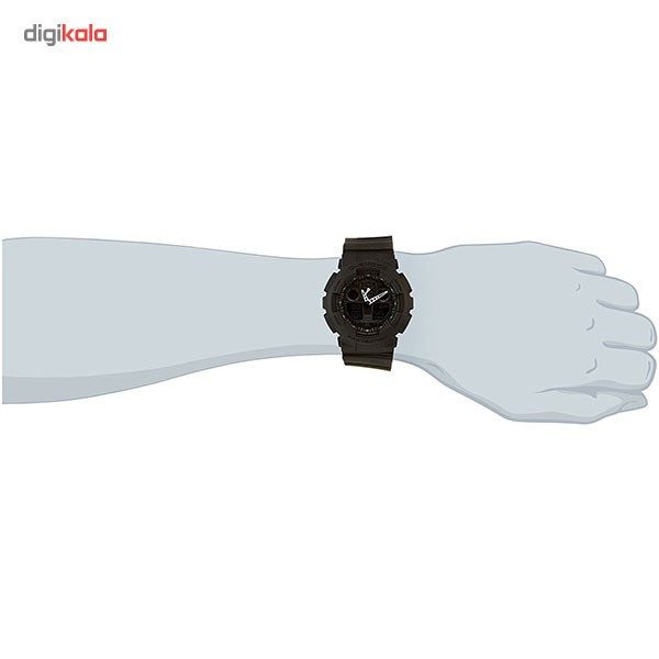 ساعت مچی عقربهای کوارتز مردانه کاسیو مدل GA-100-1A1DR