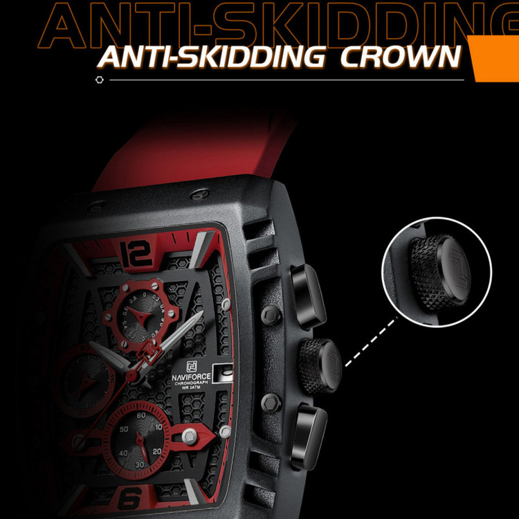 ساعت مچی عقربهای مردانه نیوی فورس مدل کرنوگراف
