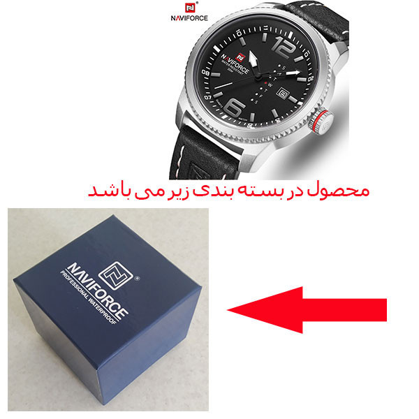 ساعت مچی عقربهای مردانه نیوی فورس مدل NF9063 SWB