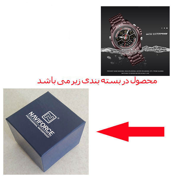 ساعت مچی عقربهای مردانه نیوی فورس مدل NF9170 cece