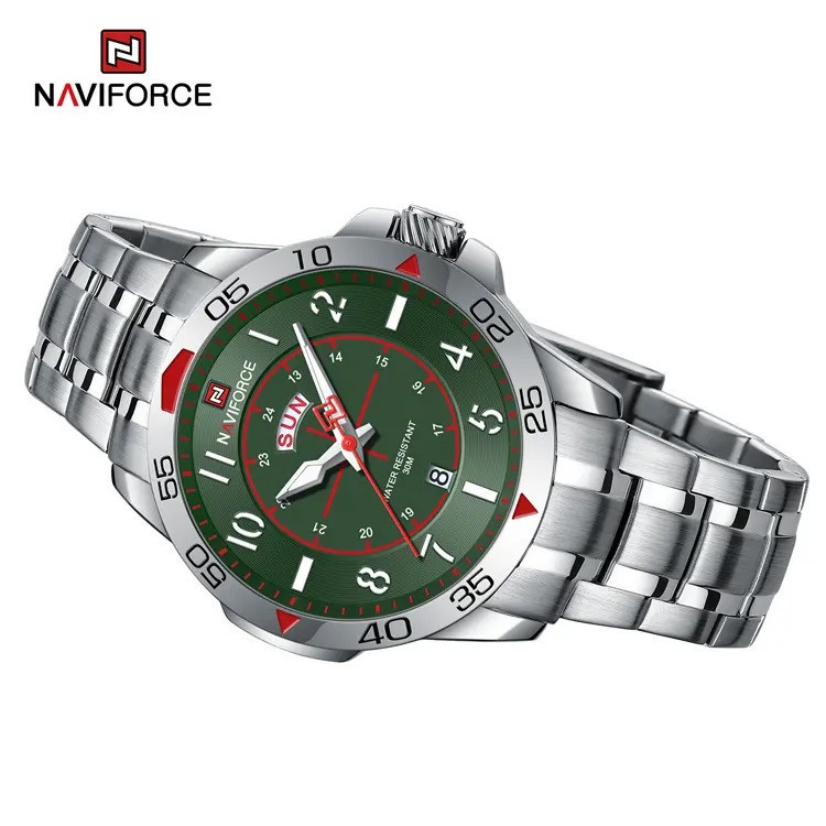 ساعت مچی عقربهای مردانه نیوی فورس مدل NF9204SGN