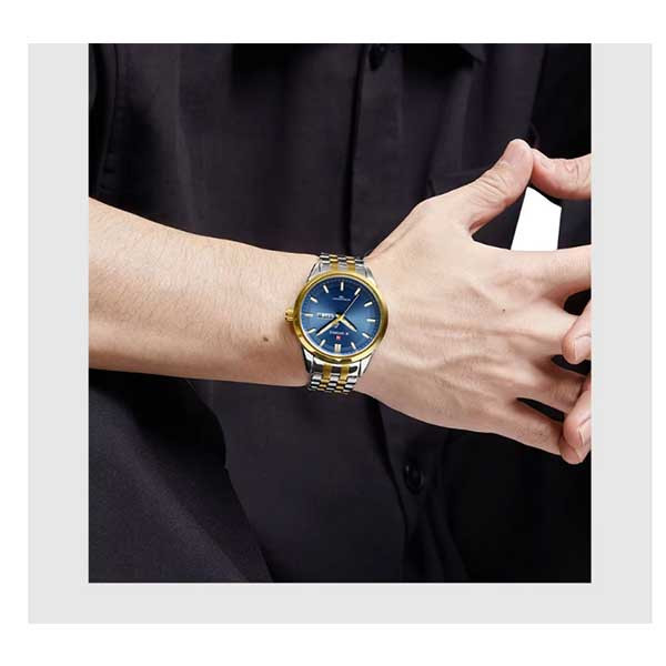 ساعت مچی مردانه کوارتز نیوی فورس مدل NF9203 G-B