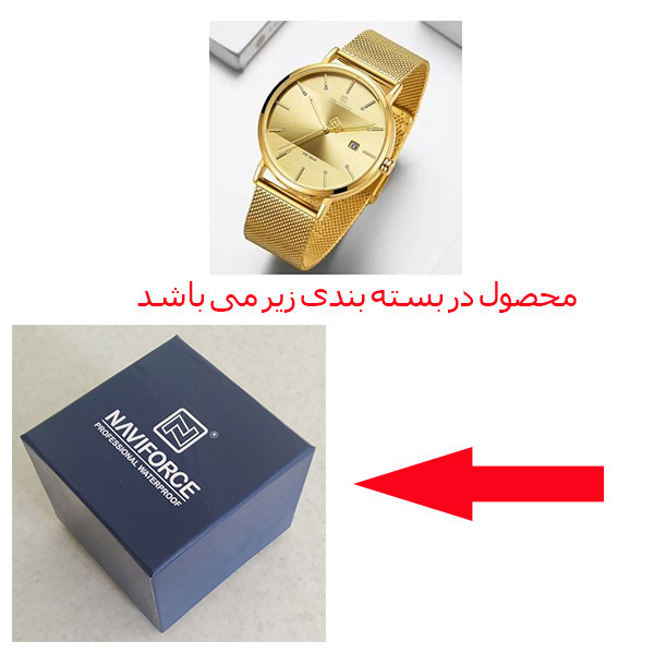 ساعت مچی عقربهای مردانه نیوی فورس مدل NF3008G G G
