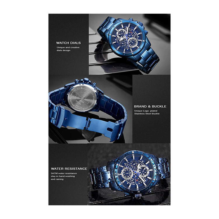 ساعت مچی عقربهای مردانه نیوی فورس مدل NF9149M