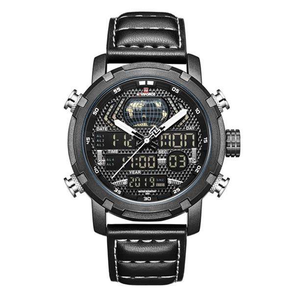 ساعت مچی دیجیتال مردانه نیوی فورس کد NF9160M - BL-wh