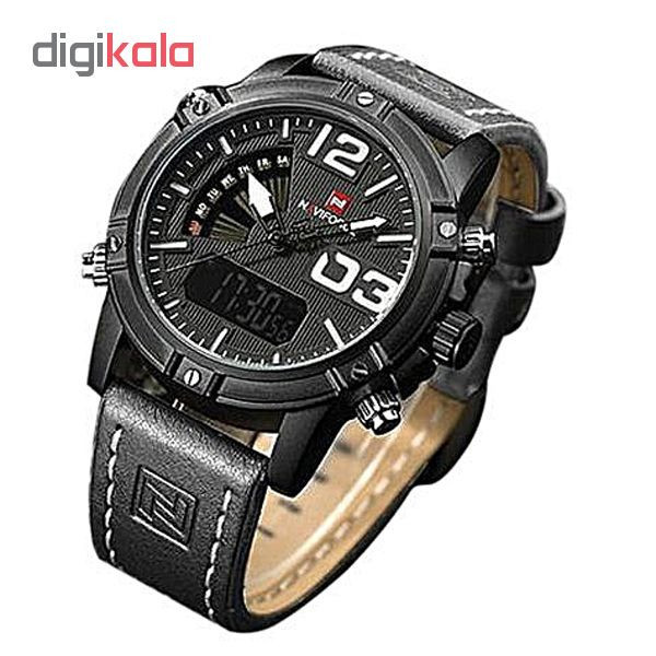 ساعت مچی عقربه ای مردانه نیوی فورس کد NF9095M - TO-SE