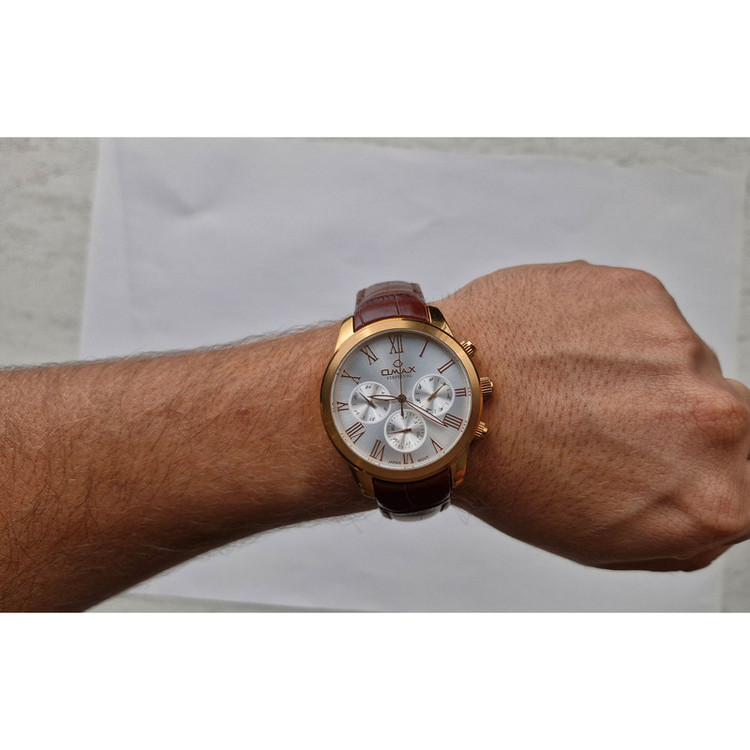 ساعت مچی عقربهای کوارتز مردانه اوماکس مدل PG10R65I
