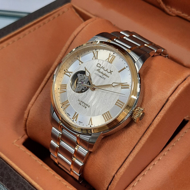 ساعت مچی عقربهای مردانه اوماکس مدل OAOR009T6TI
