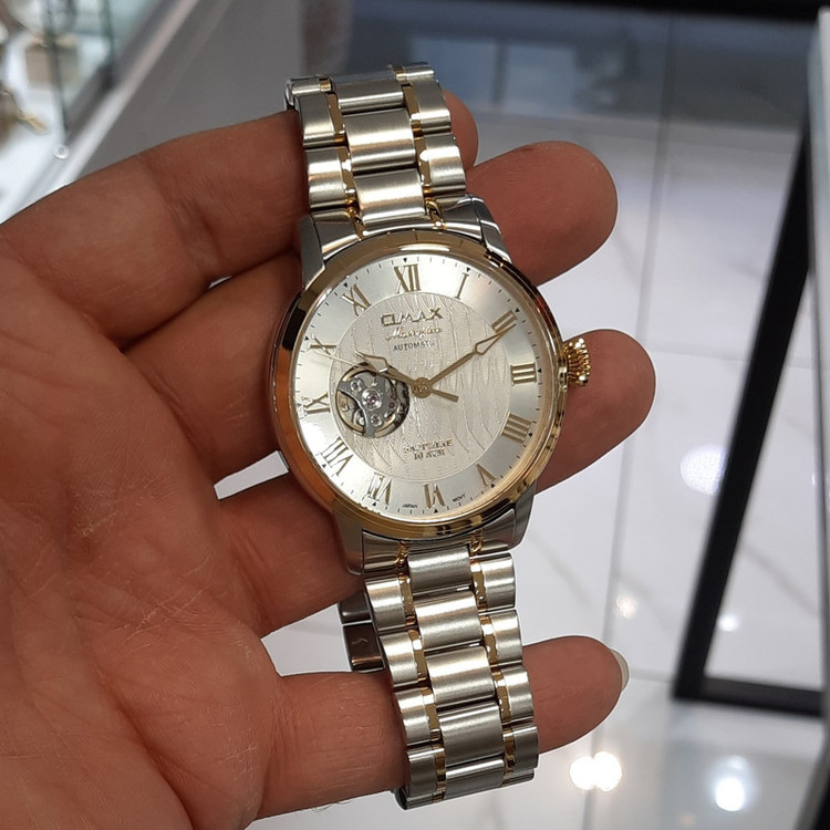 ساعت مچی عقربهای مردانه اوماکس مدل OAOR009T6TI
