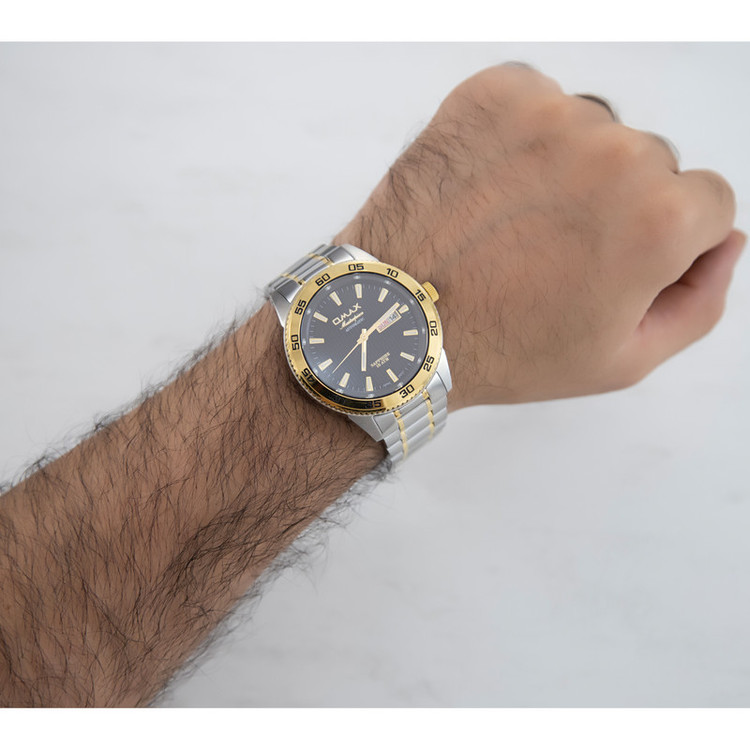 ساعت مچی عقربهای مردانه اوماکس مدل OOSA013T2TI