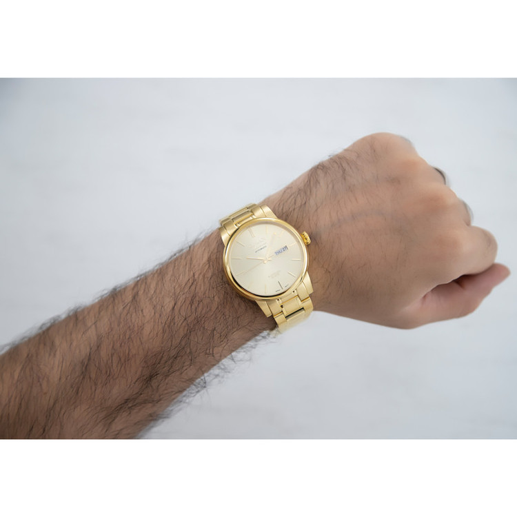 ساعت مچی عقربهای مردانه اتوماتیک اوماکس مدل OOSA007G11I