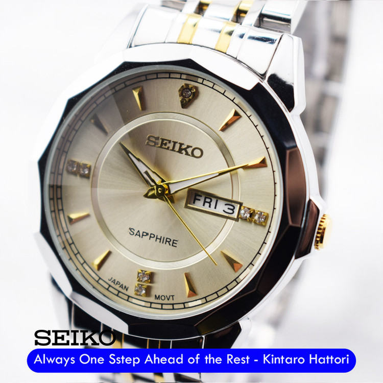 ساعت مچی عقربهای کوارتز مردانه سیکو مدل SAPPHIRE-9931