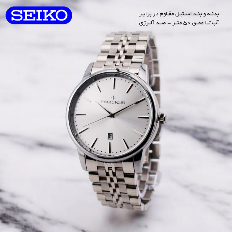 ساعت مچی عقربهای مردانه کوارتز سیکو مدل PH1036G-C1