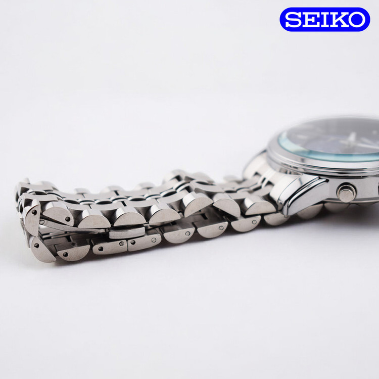 ساعت مچی عقربهای مردانه کوارتز سیکو مدل سه موتور فعال کد PH1046G-C2