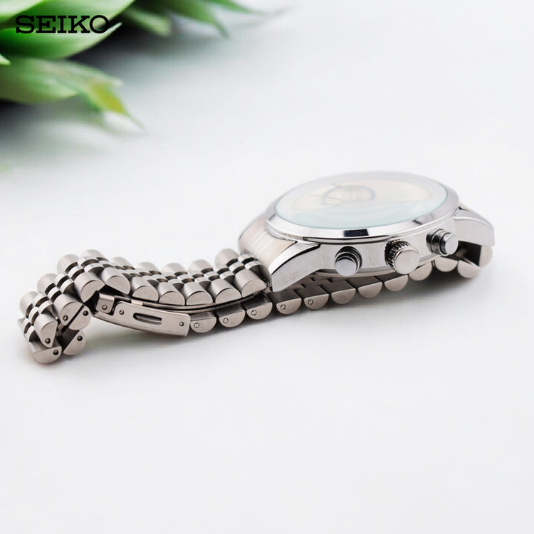 ساعت مچی عقربهای مردانه کوارتز سیکو مدل سه موتور فعال کد 21054GS