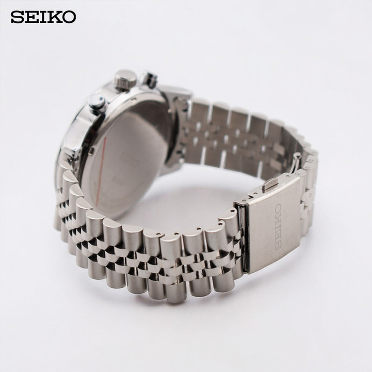 ساعت مچی عقربهای مردانه کوارتز سیکو مدل سه موتور فعال کد 21054GS