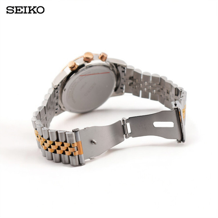 ساعت مچی عقربهای مردانه کوارتز سیکو مدل سه موتور فعال کد 21054GR